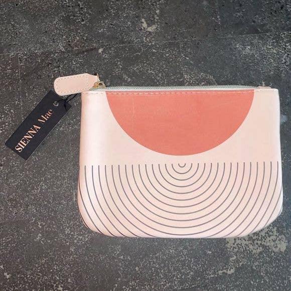 SIENNA MAE Art Deco Pouch Organizer  Makeup Bag