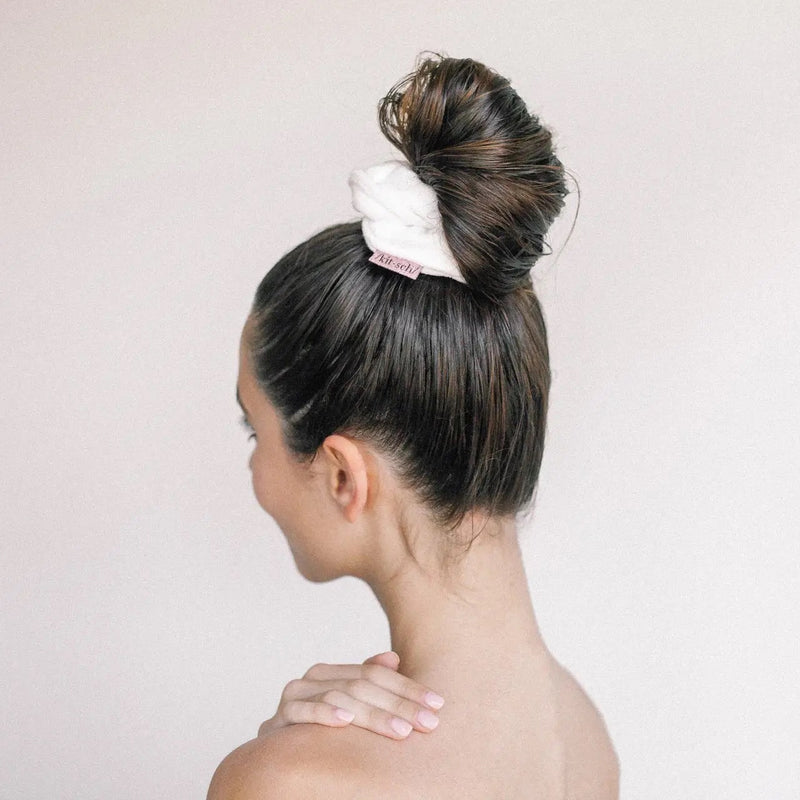Microfiber Oversized Towel Scrunchies - Two Pack