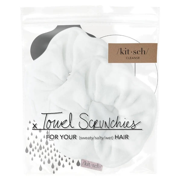 Microfiber Oversized Towel Scrunchies - Two Pack